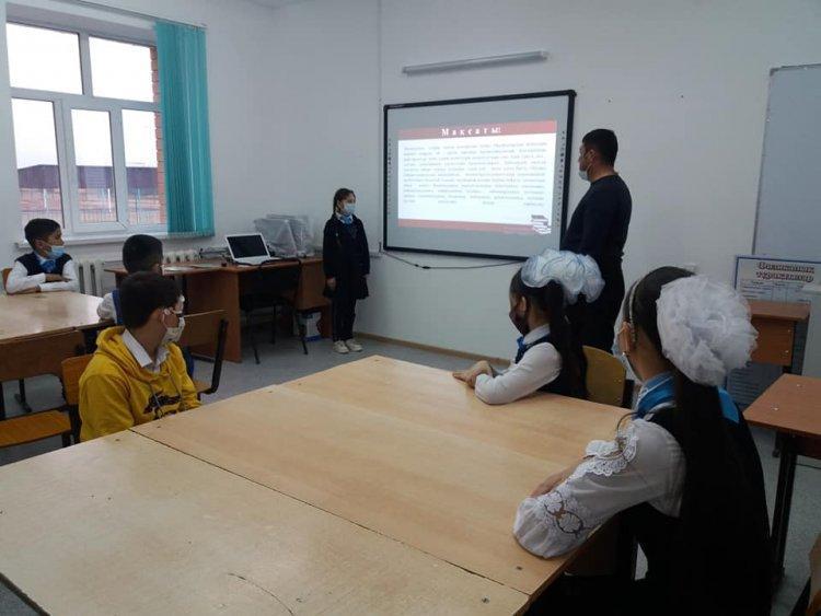 "Имандылық ілімі - тәрбиенің тұнығы" сынып сағаты