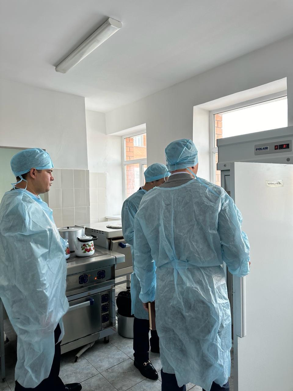 Асхана жұмысының  санитарлық жағдайларына мониторинг жүргізу