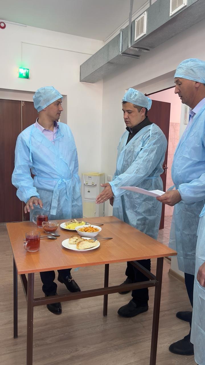 Мектеп асханасына жүргізілген мониторинг жұмыстары